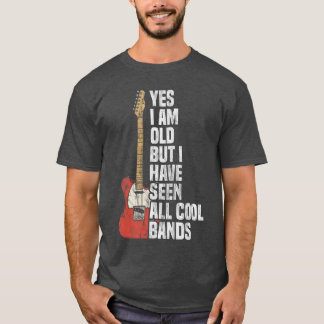 Yes I Am Old But I Have Seen All Cool Bands boy T-Shirt