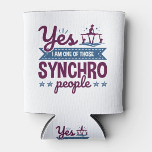 Yes I Am One of Those Synchro People Swimming Can Cooler
