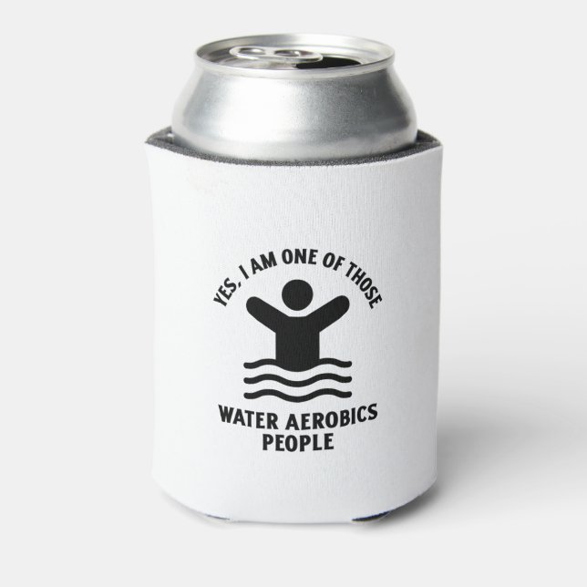 Yes I am one of those water aerobics swimming Can Cooler (Can Back)