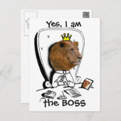 Yes, I am the BOSS Postcard (Front/Back)