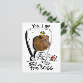 Yes, I am the BOSS Postcard (Standing Front)
