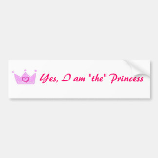 Yes, I am "the" Princess Long sticker