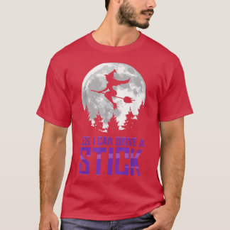 Yes I Can Drive A Stick Halloween Outfit Hallowe T-Shirt