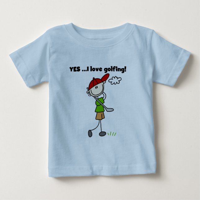 YES I Love Golf Tshirts and Gifts (Front)