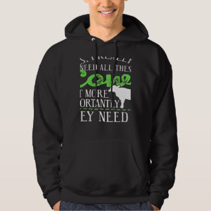 Yes I Really Do Need All These Cows Present Hoodie