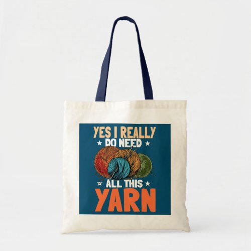 Yes i really do need all this yarn crochet tote bag
