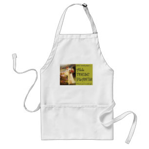 Yes! I really need ALL THESE PLANTS! Adult Apron