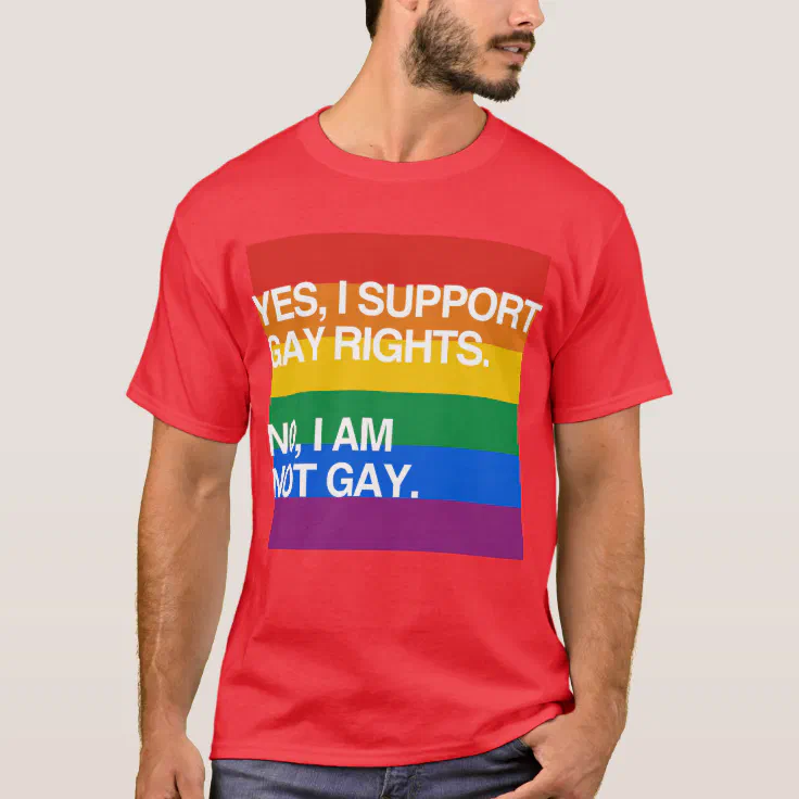 Gay support shirts Clearance