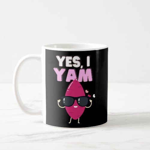 Yes I Yam Thanksgiving Couples Coffee Mug