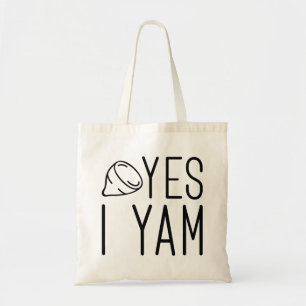 Yes I Yam Tote Bag