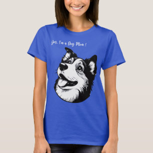 Yes, I'm a Dog Mom T Shirt Displays Love For Pet.