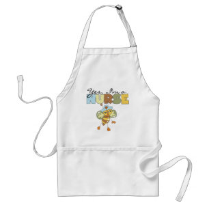 YES I'm a Nurse T-shirts and Gifts Adult Apron