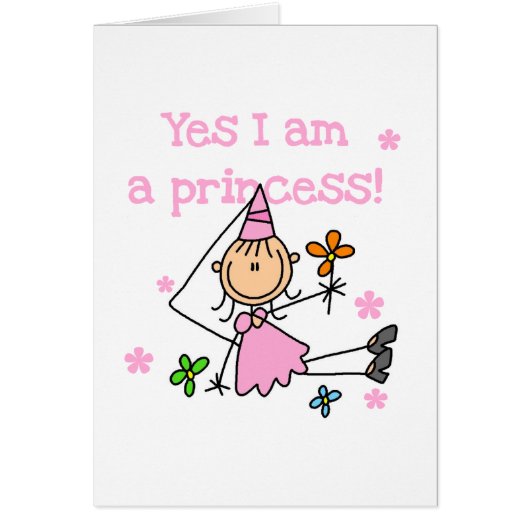 Yes I'm a Princess Cards (Front)