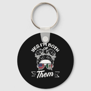 Yes i'm both of them american mexican heritage Yes Keychain