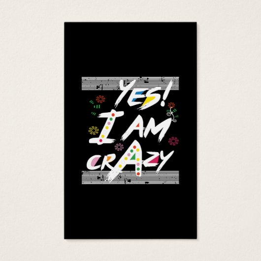 yes im crazy (Front)