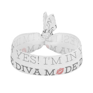 YES! I'M IN DIVA M💋DE HAIR TIE