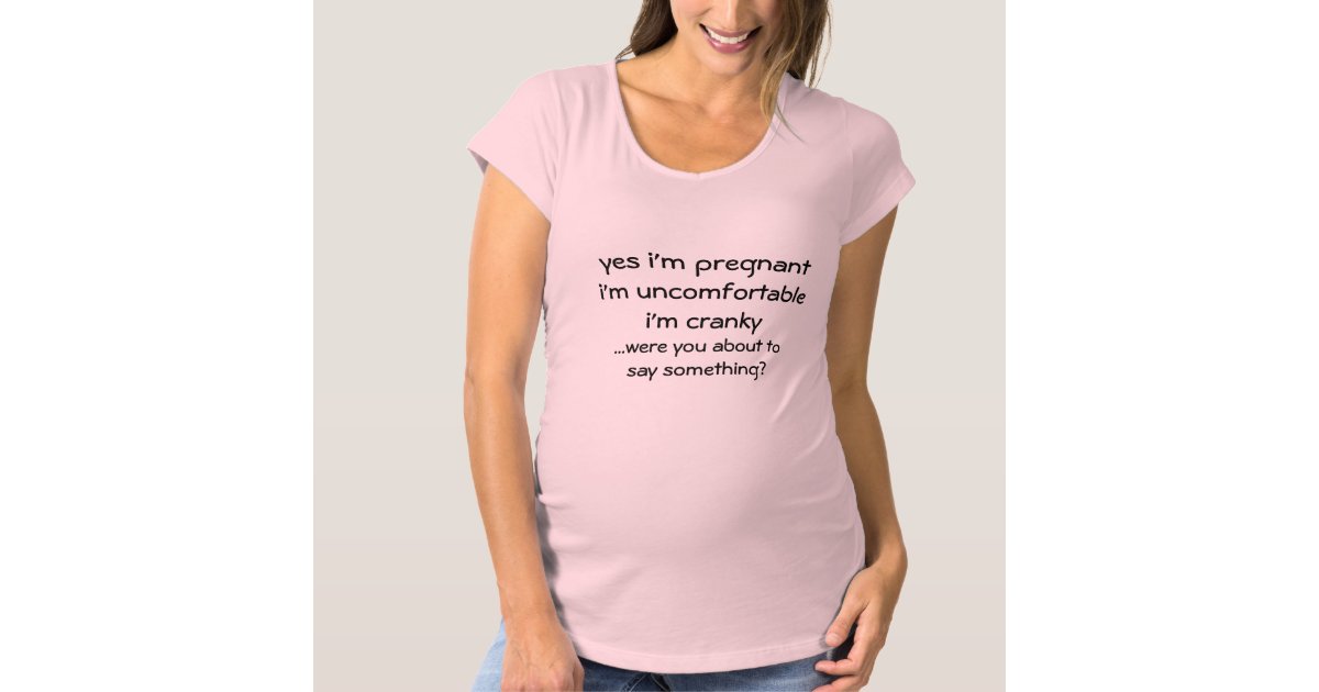 i am pregnant t shirt