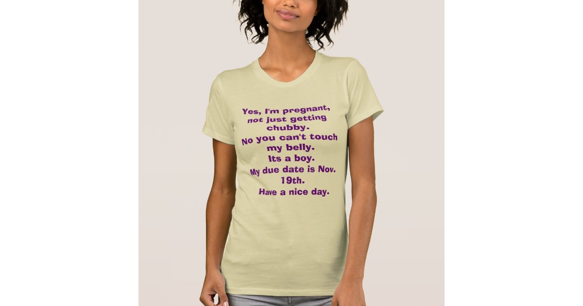 Yes, I'm Pregnant T-Shirt.