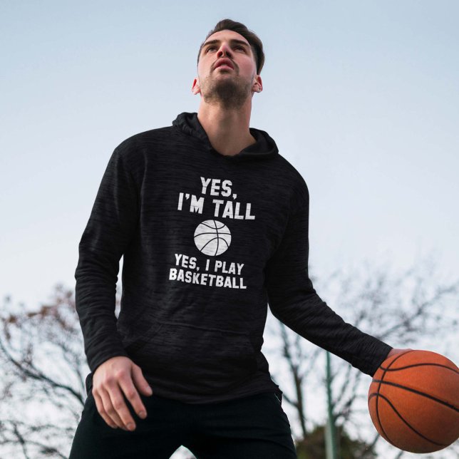 Yes, I'm Tall. Hoodie (Creator Uploaded)