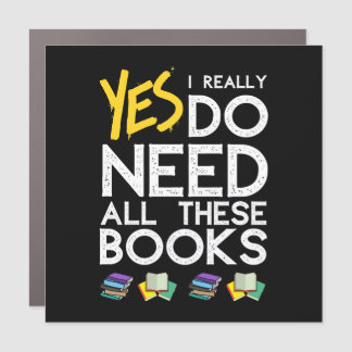 yes ireally do all these books car magnet