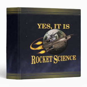 Yes, It Is Rocket Science Binder