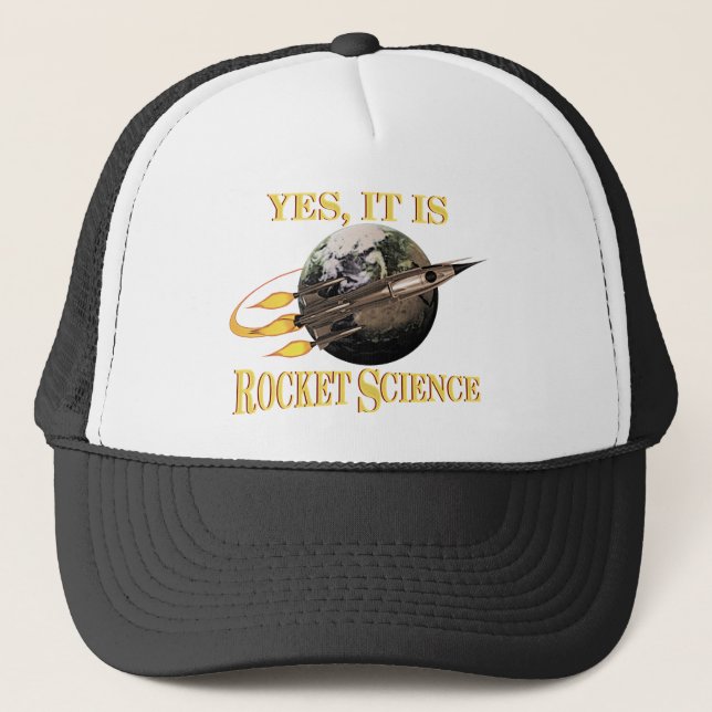 Yes, It Is Rocket Science Hat (Front)