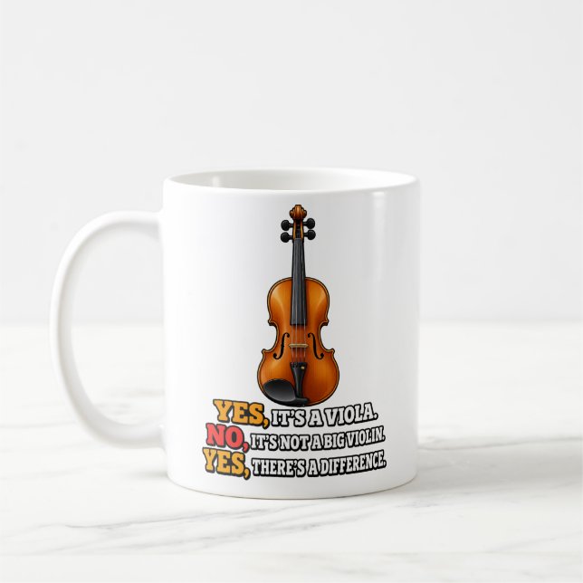 Yes It’s a Viola Mug (Left)