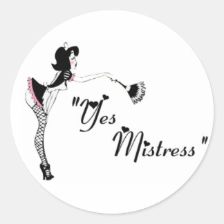Yes Mistress ~ Maid Series Sticker