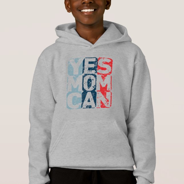Yes Mom Can Hoodie (Front)