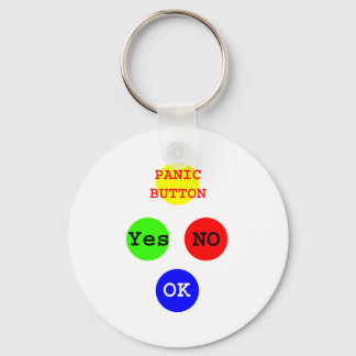 Yes No Buttons The MUSEUM Zazzle Gifts Keychain