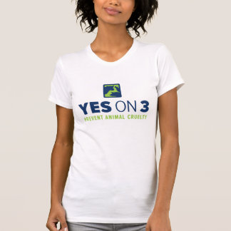 Yes on 3! Women's Fine Jersey T-Shirt