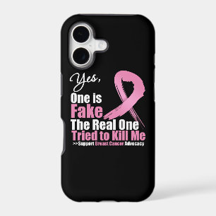 Yes One is Fake Breast Cancer iPhone 17 Case