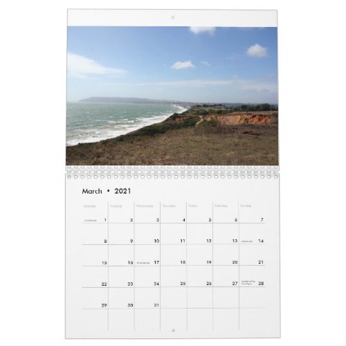 Yes please 2021 Two Page MediumCalendar White Calendar