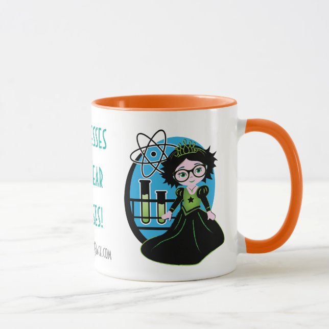 Yes! Princesses DO wear glasses- The Mug! Mug (Right)