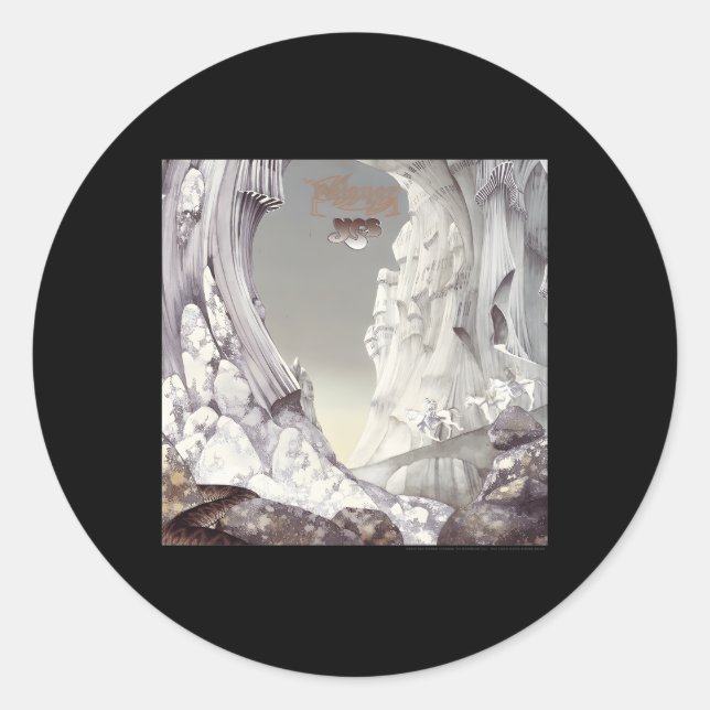 Yes Relayer Classic Round Sticker (Front)