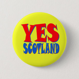 YES Scotland pin badge