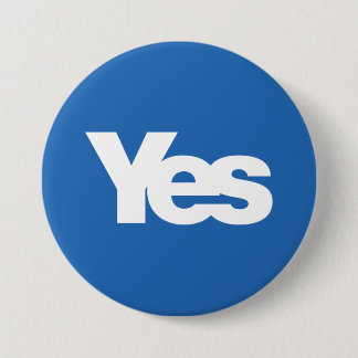 Yes Scotland Scottish Independence 2014 Button