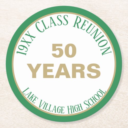 YES Special 50th class reunion coaster