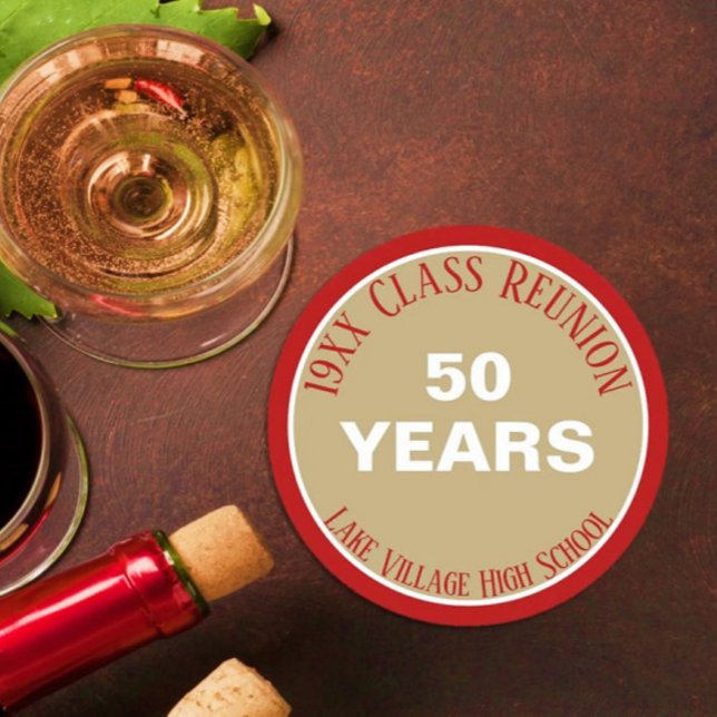 YES! Special 50th class reunion coaster (Creator Uploaded)