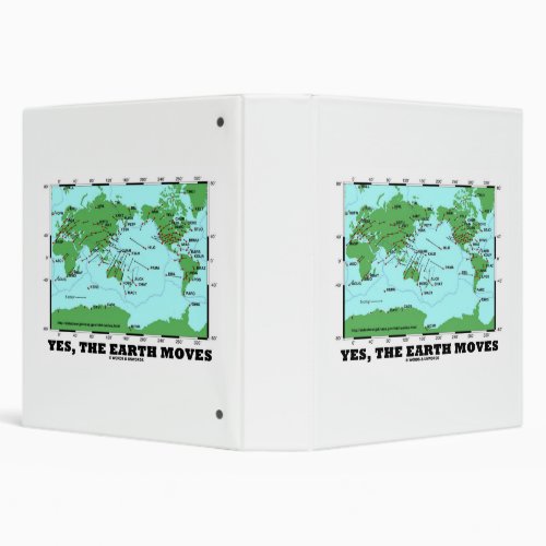 Yes The Earth Moves Plate Tectonics Earthquakes 3 Ring Binder