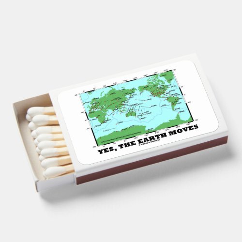 Yes The Earth Moves Plate Tectonics Earthquakes Matchboxes