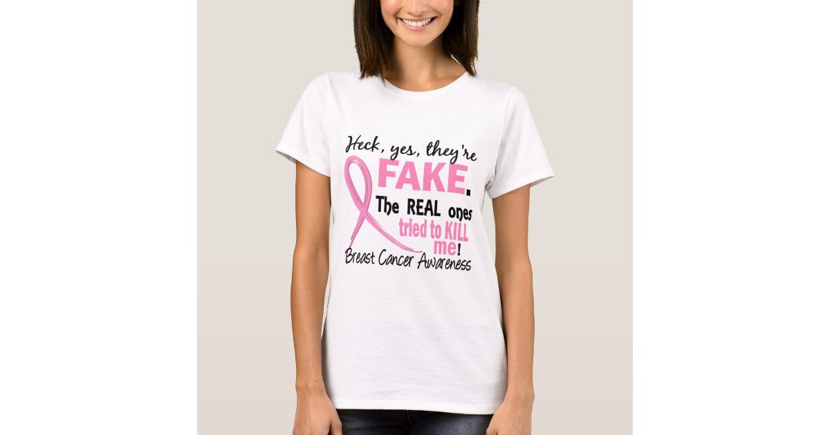 Heck Yes, They're Fake Women's T-Shirt