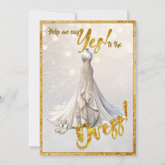 Yes to the Dress Invitation