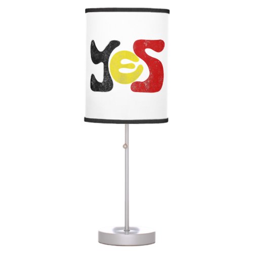 Yes to The Voice to Parliament Referendum Australi Table Lamp
