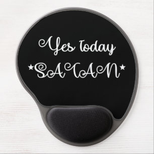 Yes Today Satan Gel Mouse Pad