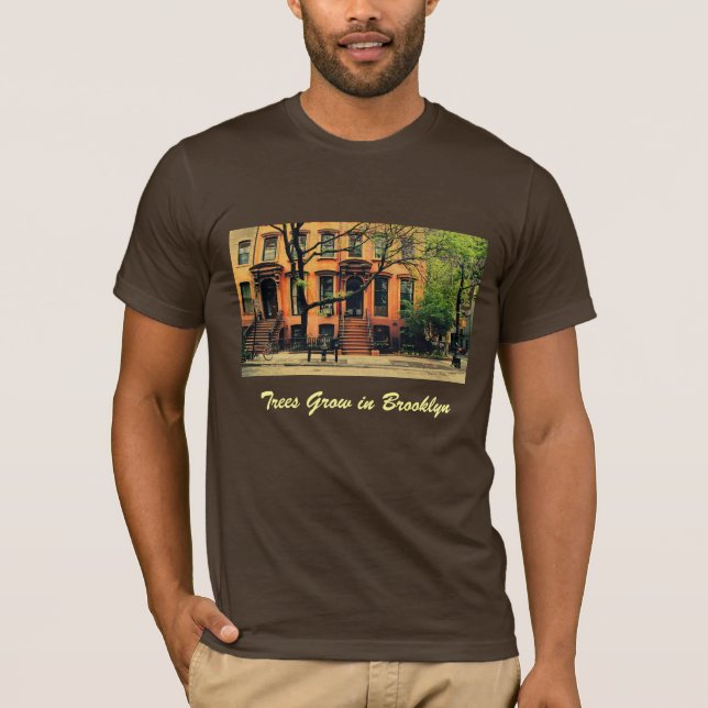 Yes, Trees Grow in Brooklyn T-Shirt (Front)
