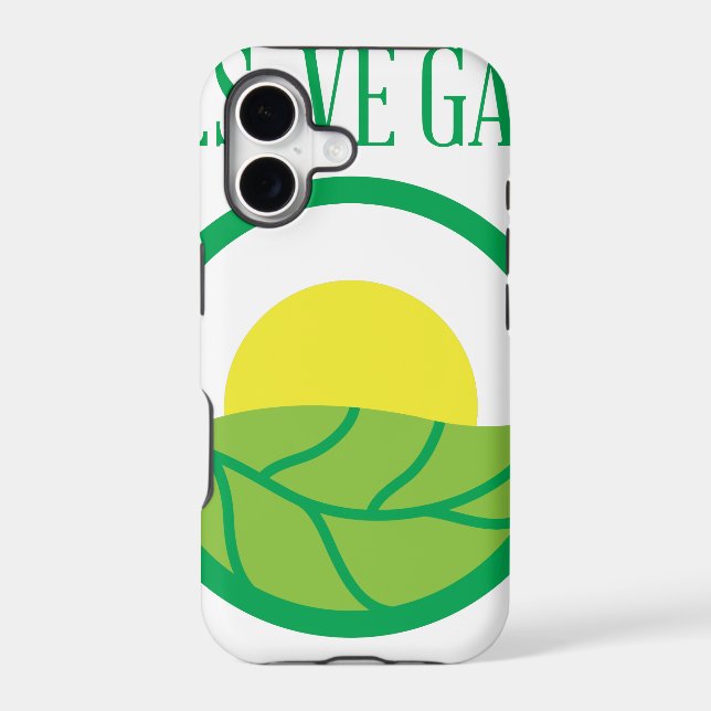 Yes VeGan! Iphone Case (Back)