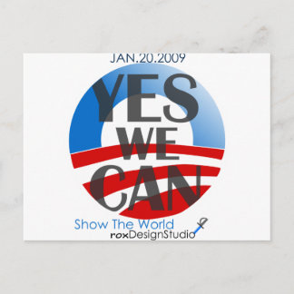 Yes We Can 2 Postcard