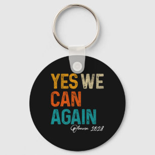 Yes We Can Again Obama For President 2028 48th Pre Keychain