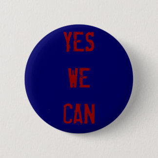 YES WE CAN Button